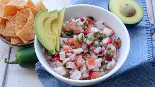 🐟Ceviche de Tilapia 🐟 Receta fácil y deliciosa [upl. by Dimmick]