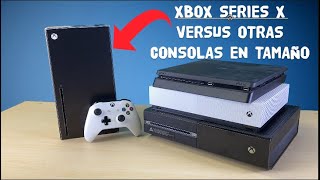 La nueva XBOX Series X comparando tamaños Recreación [upl. by Amitie]