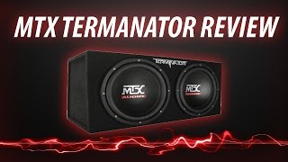 Mtx Subwoofer Package Review [upl. by Eesac]