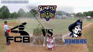 20210612 HCYP Raiders 8UArmed forces slugfest Emmitsburg MD [upl. by Attennaj]