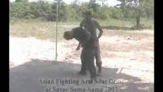 Silat Demo at Sayoc Sama Sama 2003 [upl. by Sweet308]