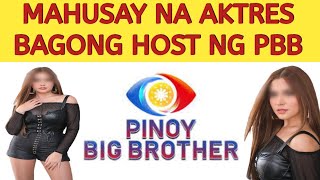 CONGRATS MAHUSAY NA AKTRES BAGONG HOST NG PINOY BIG BROTHER [upl. by Shaylynn]