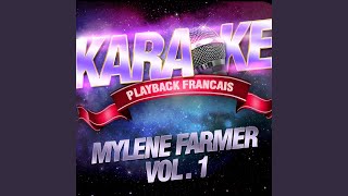 Tristana — Karaoké Playback Avec Choeurs — Rendu Célèbre Par Mylène Farmer [upl. by Aniweta656]