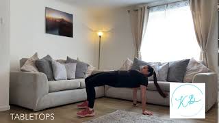 Tabletops  Home workout guide demonstration [upl. by Riada]