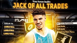 FIRST quotJack of All Tradesquot Build in NBA 2K22 Official LaMelo Ball Build [upl. by Nahgen]