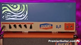 Review Demo  Dusky D2O Amplifier amp Hydrogen Cab [upl. by Atikihc305]