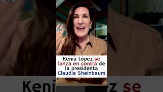 Kenia López quiere imponerle agenda a la presidenta en la mañanera 😱🤣 [upl. by Inej]