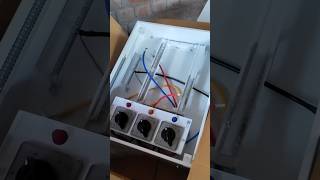 3 phase TPN box fitting underground electrician electricwork motivation viral constructionsong [upl. by Yesnyl553]