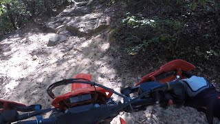 2023 Beta 250rr First ride at Flint Creek Multiple Use Trail [upl. by Bram]