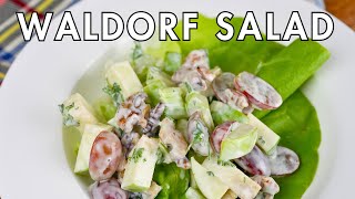 Classic Waldorf Salad Your Path to Gourmet Delight [upl. by Aisor]