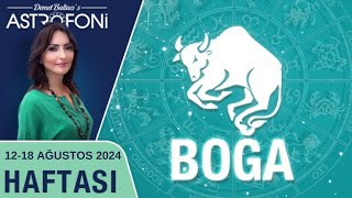 Boğa burcu haftalık burç yorumu 1218 Ağustos 2024 Astrolog Demet Baltacı astroloji burçlar haber [upl. by Gilbart]