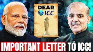 PCB writes a Letter to ICC  Double Standards from Indian Government  Champions Trophy Update 2025 [upl. by Loughlin]