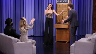 Gal Gadot Plays Charades for First Time With Jimmy Fallon [upl. by Crist]