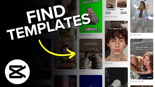 How to Find Templates in CapCut PC [upl. by Diver]