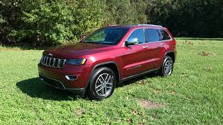 2017 Jeep Grand Cherokee Limited Vin943278 Burgundy 360 View [upl. by Bolme]