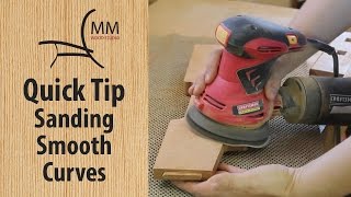 Quick Tip  Sanding Smooth Curves [upl. by Britton]