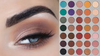 OG Morphe x Jaclyn Hill Palette  Neutral Eyeshadow Tutorial [upl. by Samson]