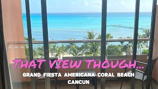 Cancun Travel Day  Grand Fiesta Americana Coral Beach [upl. by Shriver]