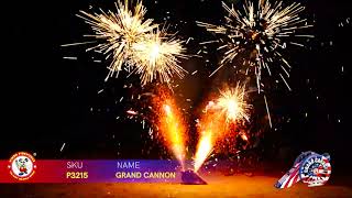 GRAND CANNON P3215 WINDA FIREWORKS 2022 NEW ITEMS [upl. by Hazlett]