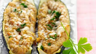 Recette  Courgette farcie [upl. by Aivan]