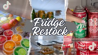 Fridge Restock amp Organization 01 Asmr [upl. by Mafalda]