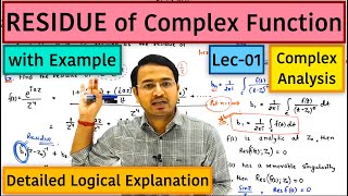 Residue of a Complex Function Part1 [upl. by Endora]