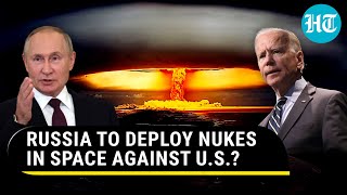 Russian Nukes To Target American Satellites In Space Biden Official Says…  Watch [upl. by Norraf]