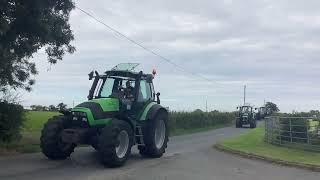 Ballywalter YFC Tractor Run 2024 [upl. by Llessur556]