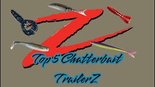 Top 5 Chatterbait Trailers 2023 [upl. by Atiuqnahs]