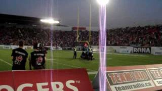 Streaker  BC Lions Empire Stadium VS Montreal July 16 2010 [upl. by Aldredge]