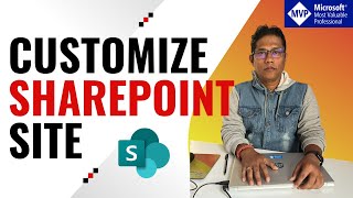 How to Customize a SharePoint Online Team Site or Communication Site 2024 [upl. by Drarej674]