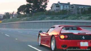 Ferrari F50 crazy acceleration amp flames [upl. by Franni13]