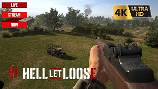 Hell Let Loose Gameplay  on The Circle Servers  4K 60 FPS  hellletloose gaming livestream [upl. by Coop]