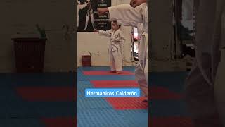 Primer cambio de cinta de Benja taekwondo cintaanaranjada [upl. by Priscella]