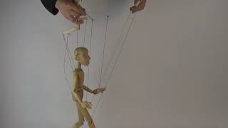 Operating a marionette walking [upl. by Shayla]