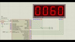 Demo 4Digit 7Segment Display [upl. by Enyalahs137]