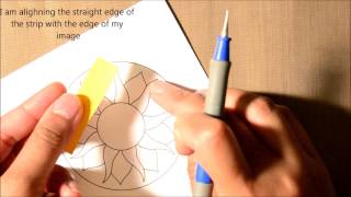 How to make Mosaic with Paper [upl. by Cohberg]