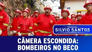 Câmera Escondida Bombeiros No Beco [upl. by Bradski409]