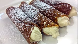 Irish Cream Filled Brandy Snaps [upl. by Aiz]