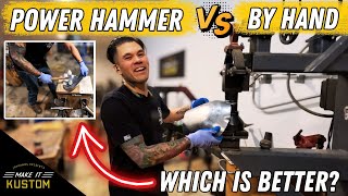 Power Hammer VS Hand Tools 🔥 Making a Distributor Cove  Model A Firewall [upl. by Sephira]