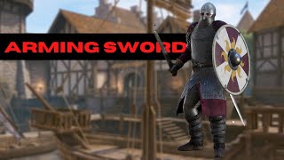 Mordhau Arming Sword and Round Shield Combo Gameplay [upl. by Neely]