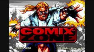 Comix Zone Soundtrack  10000 Knifes Roadkill [upl. by Nangem13]