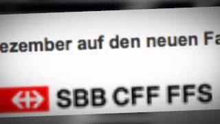 SBB Fahrplan 2012 [upl. by Inaoj]