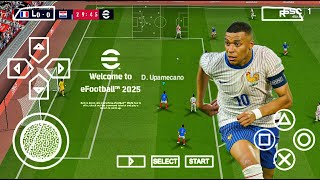 eFOOTBALL PES 2025 PPSSPP ISO CAMERA PS5 ENGLISH VERSION NO SAVE DATA amp NO TEXTURES LATEST UPDATE [upl. by Llen]