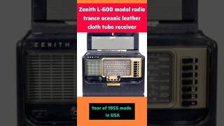 old radio Shamshad Begum L600 Zenith Trans Oceanic multi band receivervintageradio [upl. by Jacobsohn]