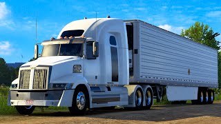 ATS  Western Star 5700 XE Legacy And Refeer Trailer 141 [upl. by Tabbatha]