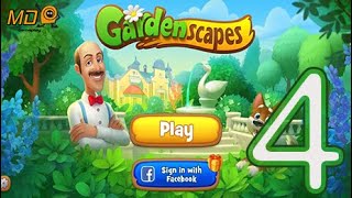 Gardenscapes Gameplay Walkthrough Part 4 [upl. by Keiryt877]