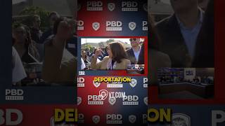 Resurfaced Video of Kamala Harris Chanting Down With Deportation Up With Education 2018 [upl. by Zennie]