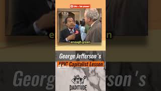 George Jefferson Schools Archie Bunker Epic Lesson On Capitalism amp Racism Shorts jeffersons [upl. by Kelvin]