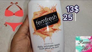 femfresh Intimate Daily Wash💦 with Aleo🌵Vera ph balanced Review amp Swatch [upl. by Pinter]